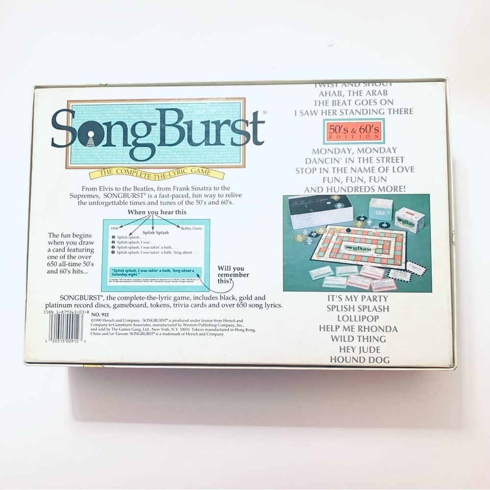 SONGBURST the Complete-the-Lyric Game - Picture 2 of 2